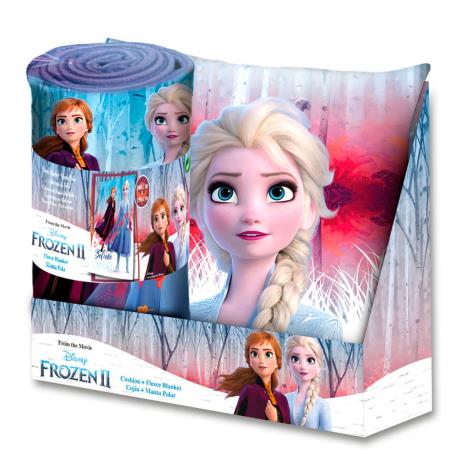 Disney Frozen 2 Fleece Blanket & Cushion Set £32.99